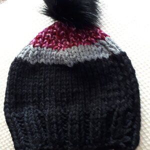 Hand knitted hat